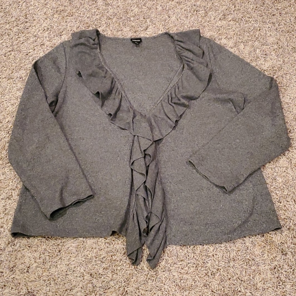Rafaella Ruffle Cardigan